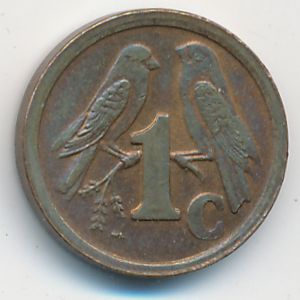 ЮАР, 1 цент (1992 г.)