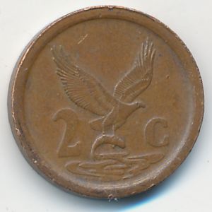ЮАР, 2 цента (1995 г.)