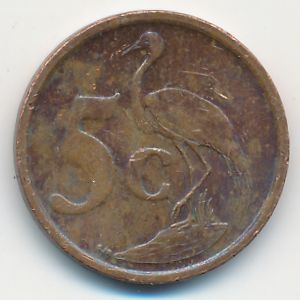 ЮАР, 5 центов (2003 г.)