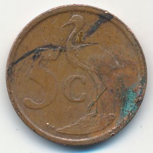 ЮАР, 5 центов (2005 г.)