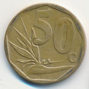 ЮАР, 50 центов (2008 г.)