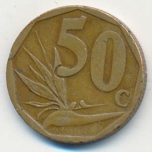 ЮАР, 50 центов (2008 г.)