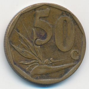 ЮАР, 50 центов (2008 г.)