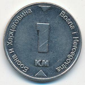 Bosnia-Herzegovina, 1 konvertible marka, 2002