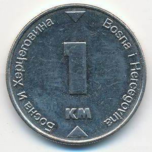 Босния и Герцеговина, 1 конвертируемая марка (2017 г.)