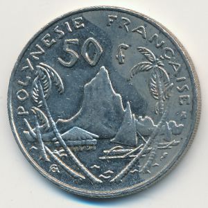 Французская Полинезия, 50 франков (1999 г.)