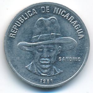 Никарагуа, 25 сентаво (1981 г.)