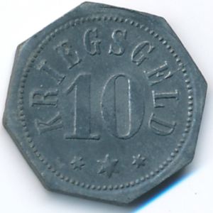 Камберг., 10 пфеннигов (1917 г.)