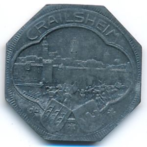 Крайльсхайм., 50 пфеннигов (1920 г.)
