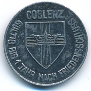 Кобленц., 10 пфеннигов (1918 г.)