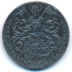 Бреслау., 10 пфеннигов (1921 г.)