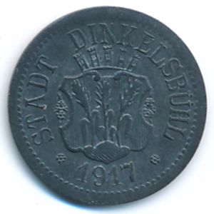 Динкельсбюль., 10 пфеннигов (1917 г.)