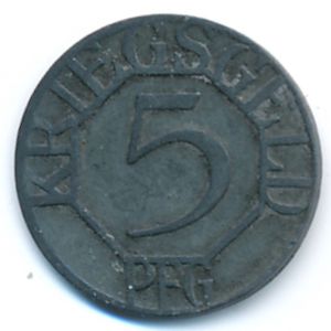 Дортмунд., 5 пфеннигов (1917 г.)