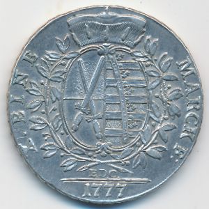 Саксония, 1 талер (1777 г.)
