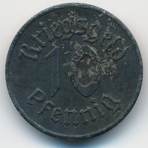 Страсбург., 10 пфеннигов (1918 г.)