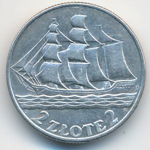 Польша, 2 злотых (1936 г.)