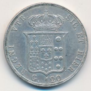 Неаполь и Сицилия, 120 гран (1846 г.)