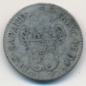 Сардиния, 20 лир (1795 г.)