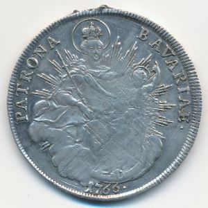 Бавария, 1 талер (1766 г.)