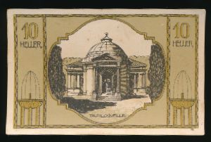 Нотгельды Австрии, 10 геллеров (1920 г.)