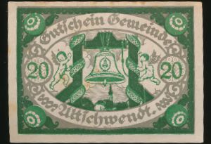 Нотгельды Австрии, 20 геллеров (1920 г.)