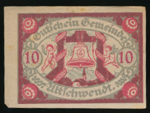 Нотгельды Австрии, 10 геллеров (1920 г.)