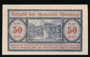 Нотгельды Австрии, 50 геллеров (1920 г.)