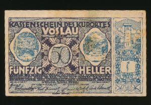 Нотгельды Австрии, 50 геллеров (1920 г.)
