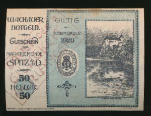 Нотгельды Австрии, 50 геллеров (1920 г.)
