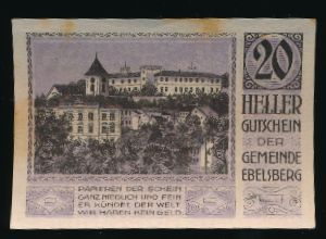 Нотгельды Австрии, 20 геллеров (1920 г.)