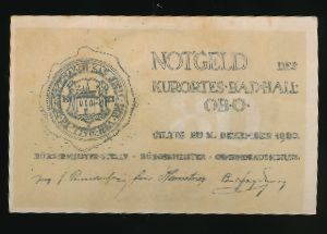 Нотгельды Австрии, 80 геллеров (1920 г.)