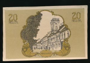 Нотгельды Австрии, 20 геллеров (1920 г.)