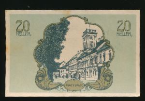 Нотгельды Австрии, 20 геллеров (1920 г.)