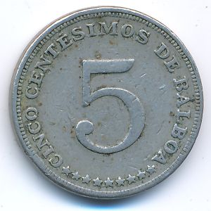 Панама, 5 сентесимо (1968 г.)