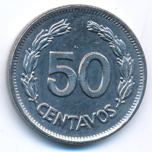 Эквадор, 50 сентаво (1974 г.)