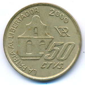 Argentina, 50 centavos, 2000