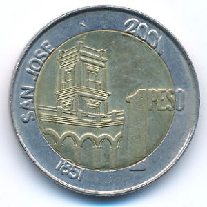 Argentina, 1 peso, 2001
