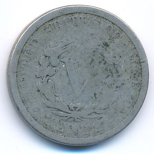 USA, 5 cents, 1892