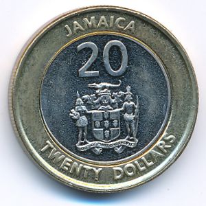 Ямайка, 20 долларов (2001 г.)