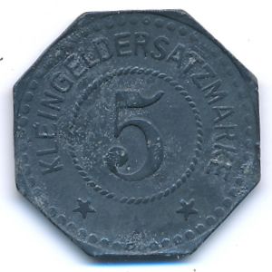 Neustadt, 5 пфеннигов, 1917