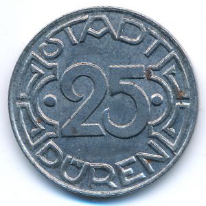 Duren, 25 пфеннигов, 1919