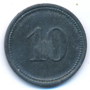 , 10 пфеннигов, 1917