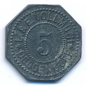 Deggendorf, 5 пфеннигов