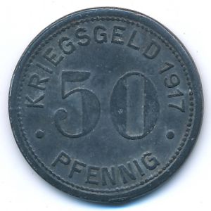 Essen, 50 пфеннигов, 1917