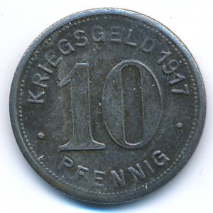 Elberfeld, 10 пфеннигов, 1917