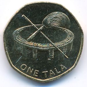 Самоа, 1 тала (2011 г.)