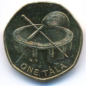 Самоа, 1 тала (2011 г.)