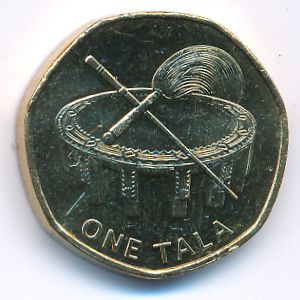 Самоа, 1 тала (2011 г.)