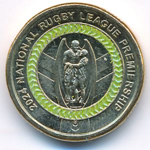 Австралия, 2 доллара (2024 г.)