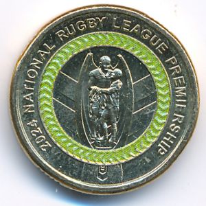 Австралия, 2 доллара (2024 г.)